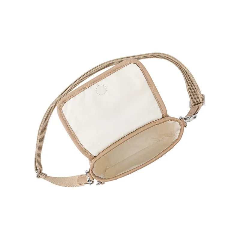 Kipling Polyamide Crossbody Bag, Shoulder Bag Regular Unisex Natural Beige Mu-3