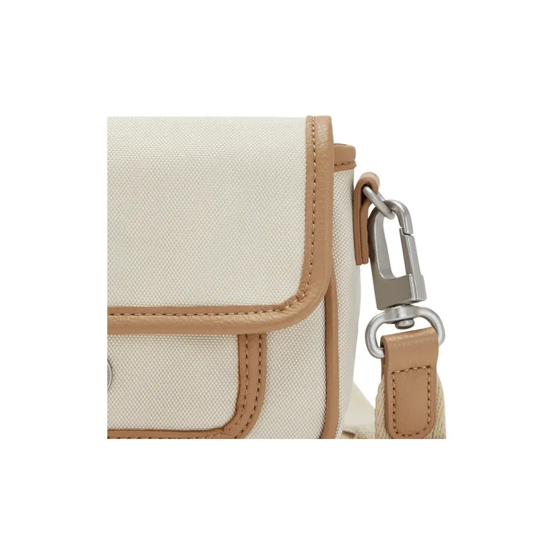 Kipling Polyester Fanny Pack, Shoulder Bag, Crossbody Bag Regular Unisex Beige-3