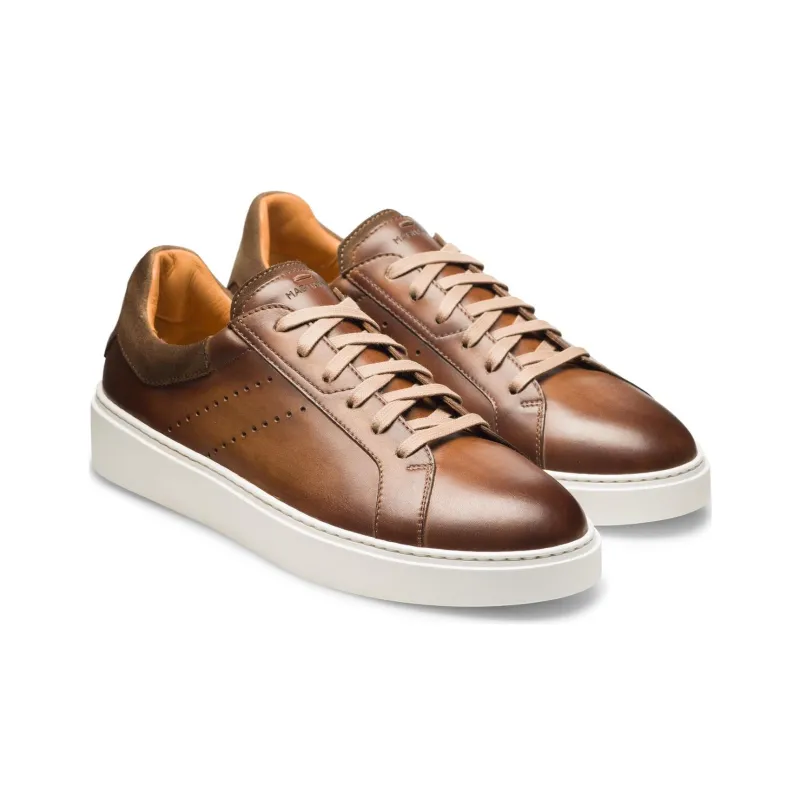 Magnanni Reina III Low-Top Skateboard Shoes Men's Bronze-2