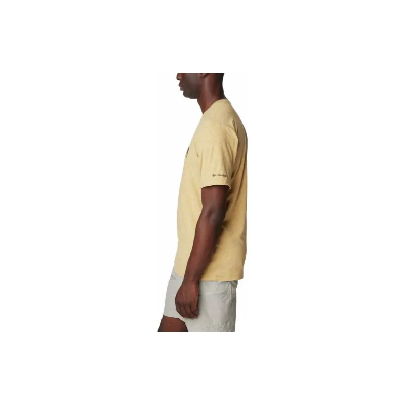 Columbia Kwick Hike T Shirt Men's Yellow-1