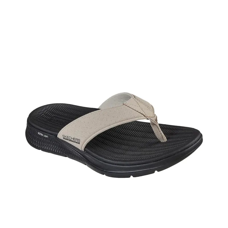 Skechers Abrasion-Resistant Flip Flops Men's Taupe-2