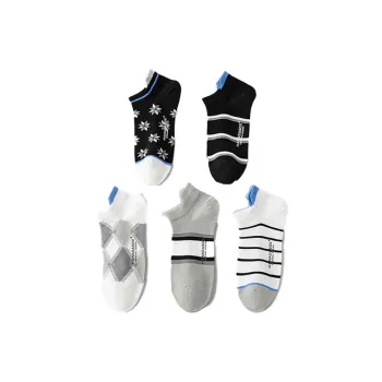 HANADASOX No Show Socks Men's 5 Pack
