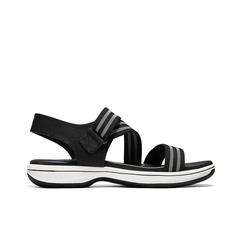 Skechers Modern Comfort Beach Sandals Women's Black-1