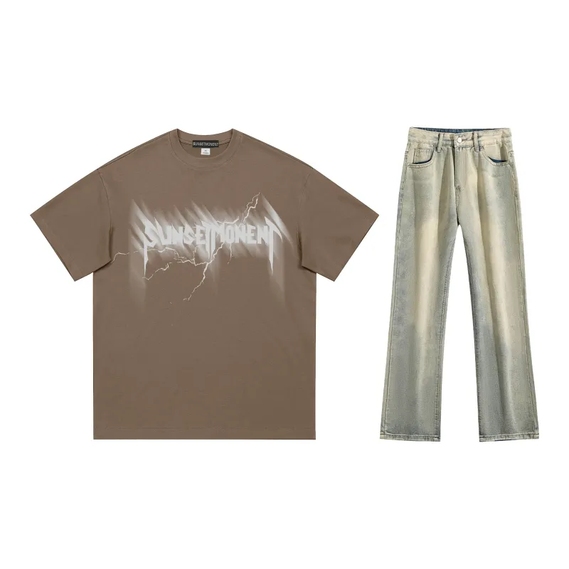 SUNSETMONENT Casual Sportswear Unisex-34