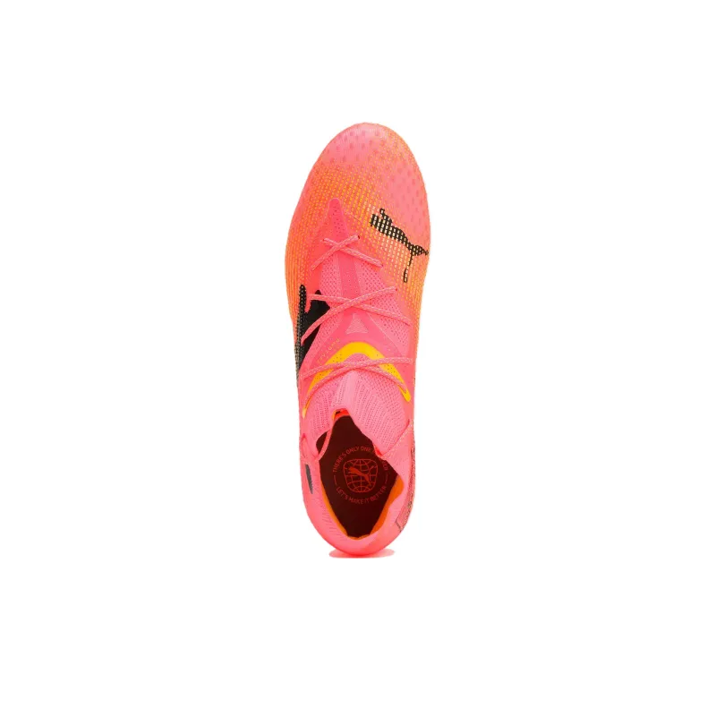 PUMA FUTURE 7 ULTIMATE AG Short Rubber Studs HG Short Rubber Studs Slip Resistant Soccer Shoes Men's Pink Black-3