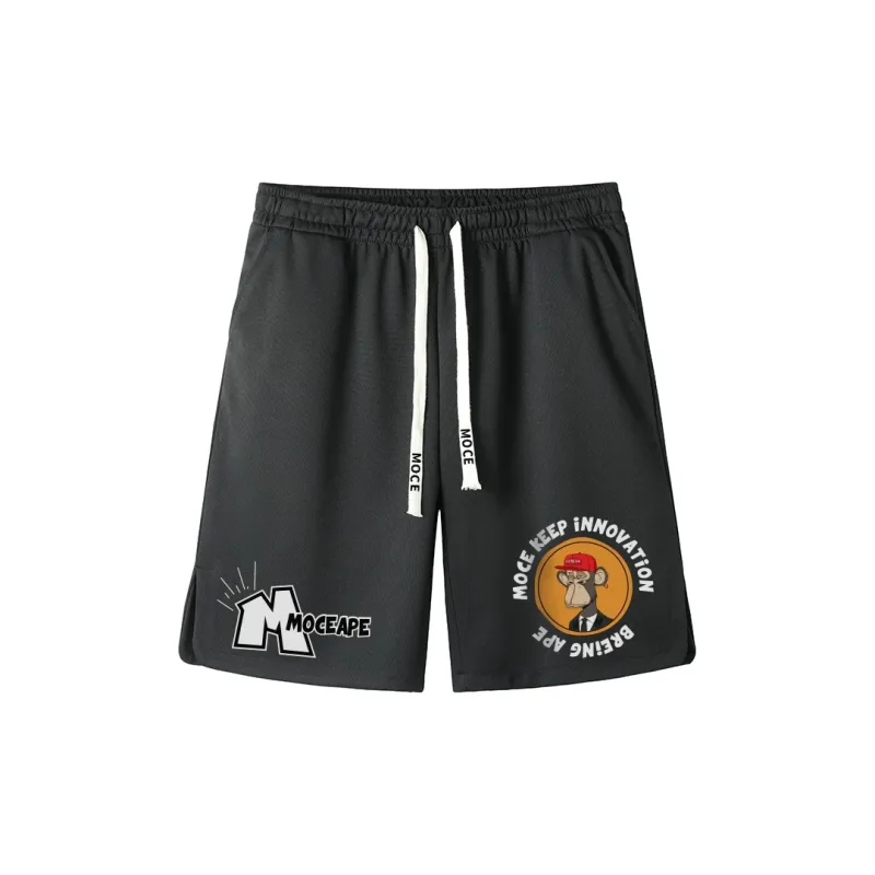 Moce x WULIAOYUAN LIANMINGKUAN Casual Shorts Men's-1