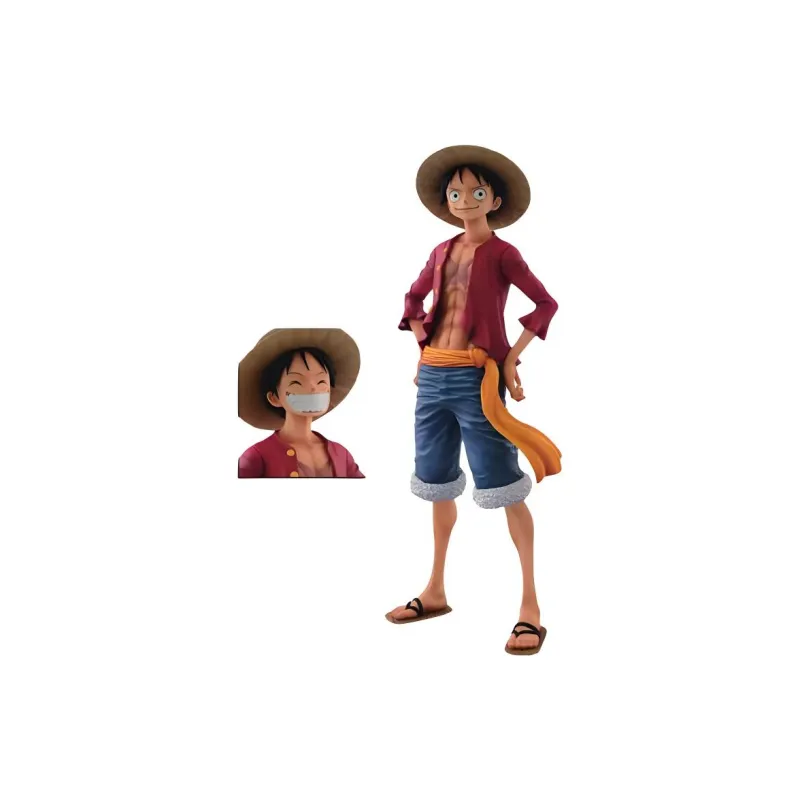 BANPRESTO Monkey D. Luffy Glass Factory One Piece Grandista Ros Scale Figures 27cm-4