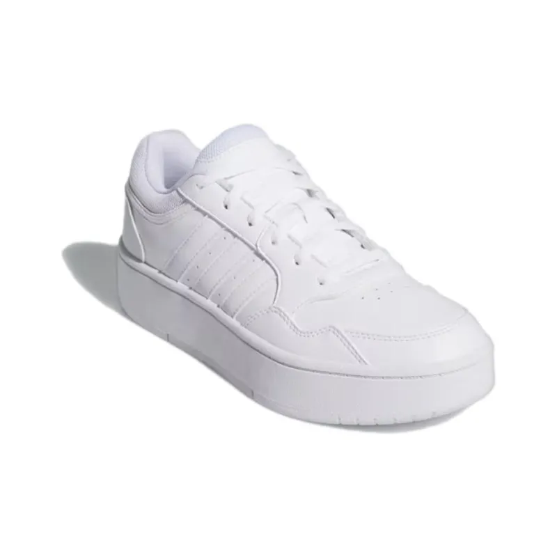 Adidas HOOPS 3.0 Anti Slip Wear Resistant Low Top Skateboard Shoes Unisex White-2