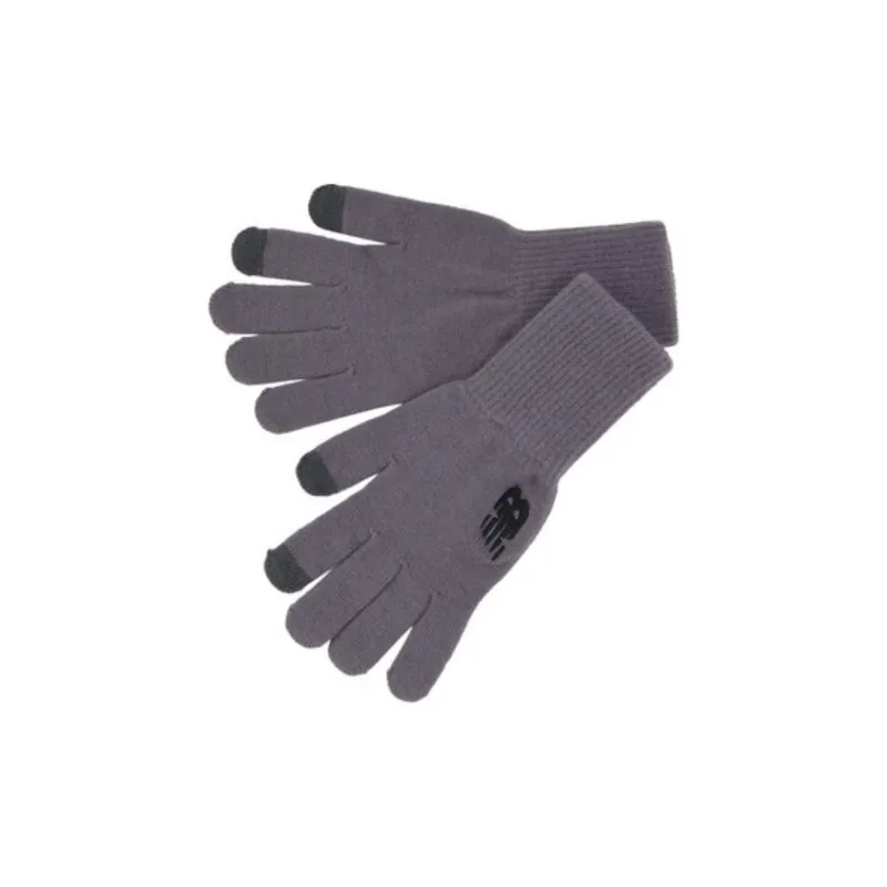 New Balance Acrylic Knit Gloves Unisex Purple-1