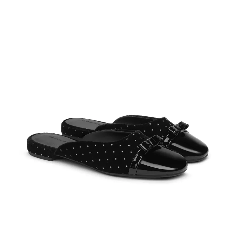 CHARLES&KEITH Composite Sole Slip Resistant Closed Toe Slippers 2cm Women's-6