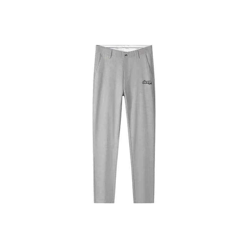 Jeep Individual Lightweight Breathable Lace Up Casual Pants Unisex-13