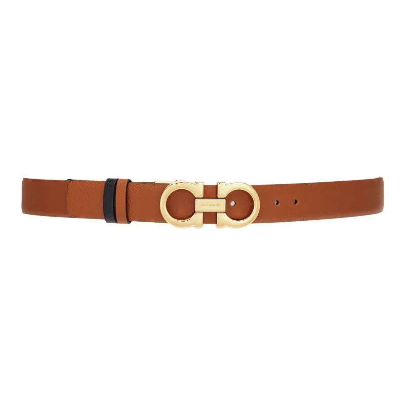 Ferragamo Reversible Gancini Leather Belt-1