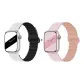 Apple Silicone Strap-White Black * Pink Gray