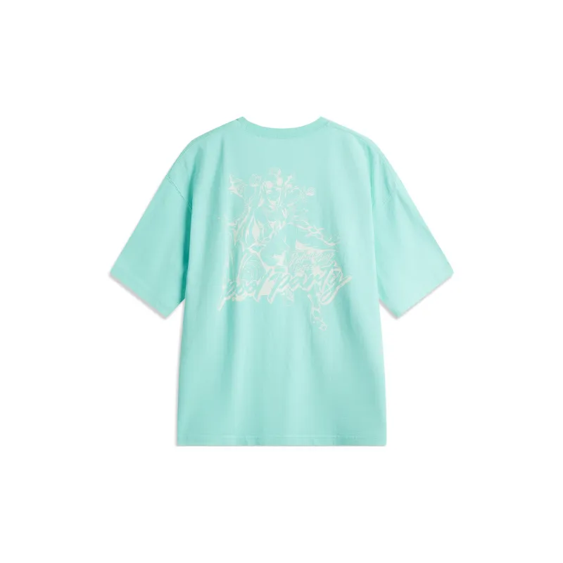 LiNing T-Shirt Unisex Ceramic Turquoise-1
