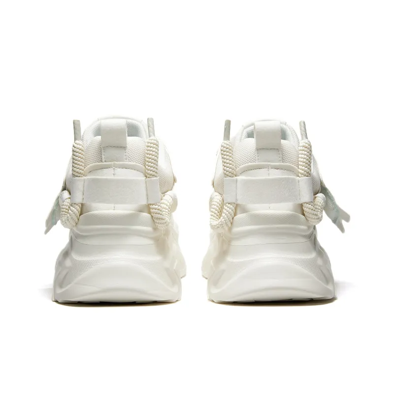 RIFUGIO VO' Shock Absorbers With Slip Resistant And Abrasion Resistant Properties Low Top Chunky Sneakers Unisex-46