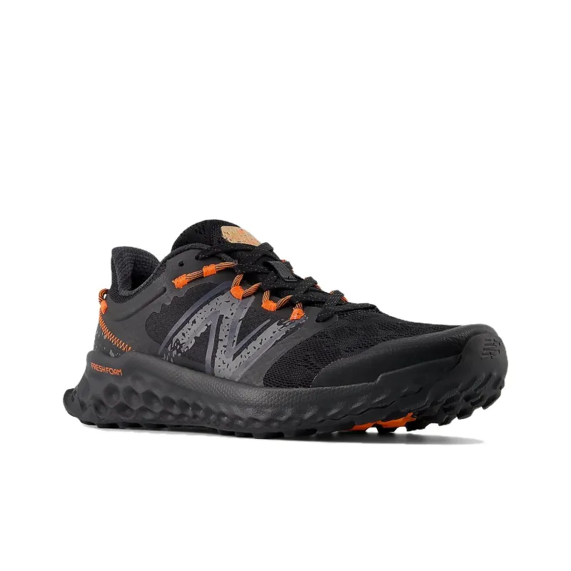 New Balance NB FRESH FOAM Garoé Cushioning Slip Resistant Low Top Trail Running Shoes Men's Black Orange-2
