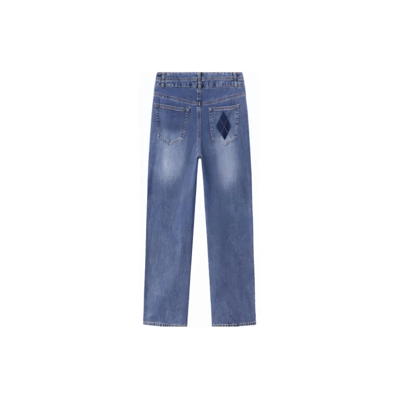 EICHITOO Jeans Women's Denim Blue-1