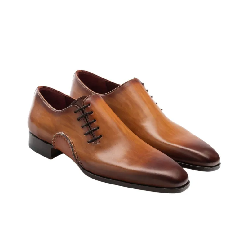 Magnanni Abrahan Dress Shoes Men's Brown-2