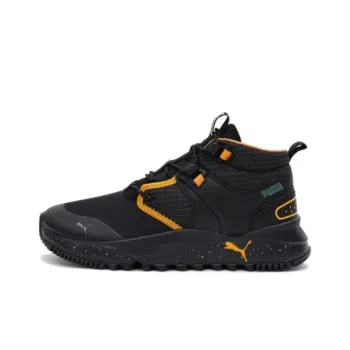 PUMA Pacer Future Cushioned Slip Resistant Mid Top Casual Shoes Men's Black