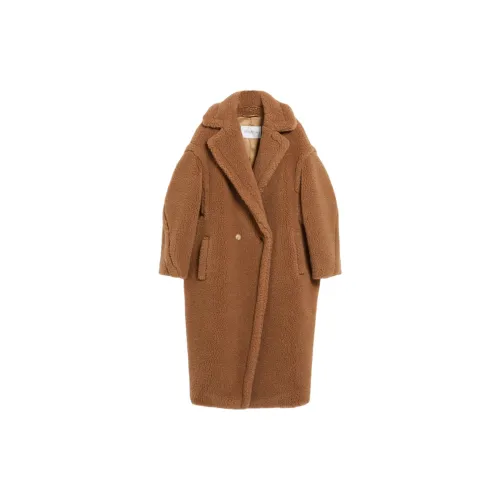 MaxMara Teddy Collection Teddy Bear Icon Coat Coats Women's Brown