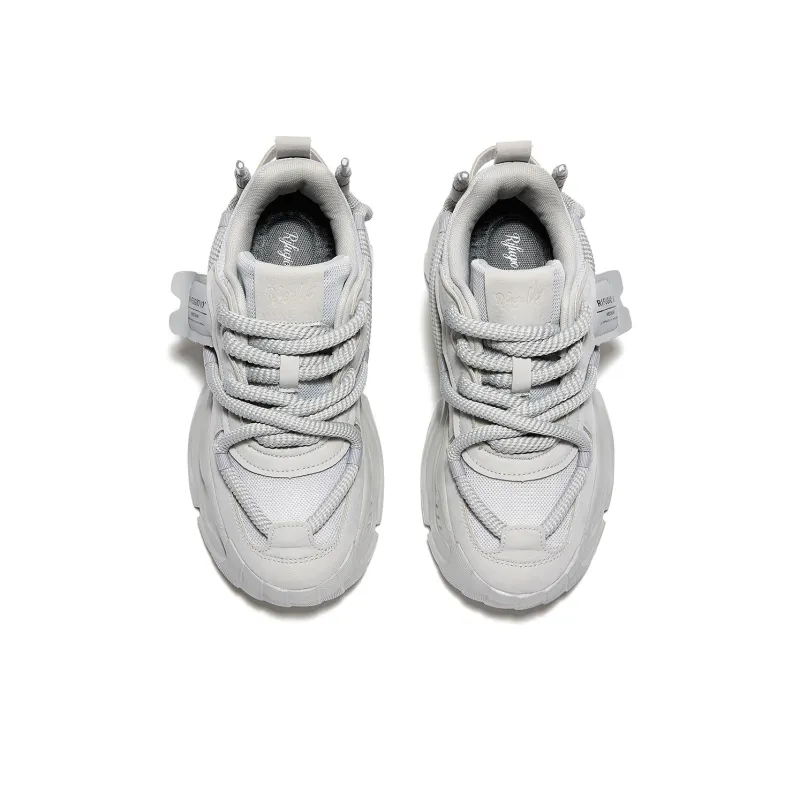 RIFUGIO VO' Shock Absorbers With Slip Resistant And Abrasion Resistant Properties Low Top Chunky Sneakers Unisex-9