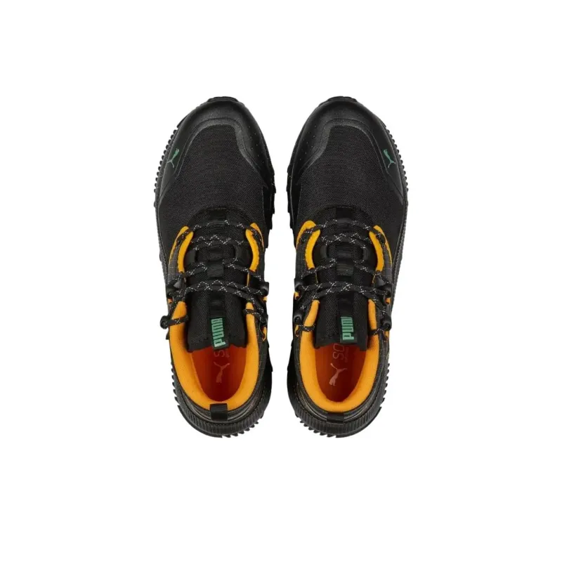 PUMA Pacer Future Shock Absorbers With Slip Resistant Features Mid Top Casual Shoes Men's Black-4