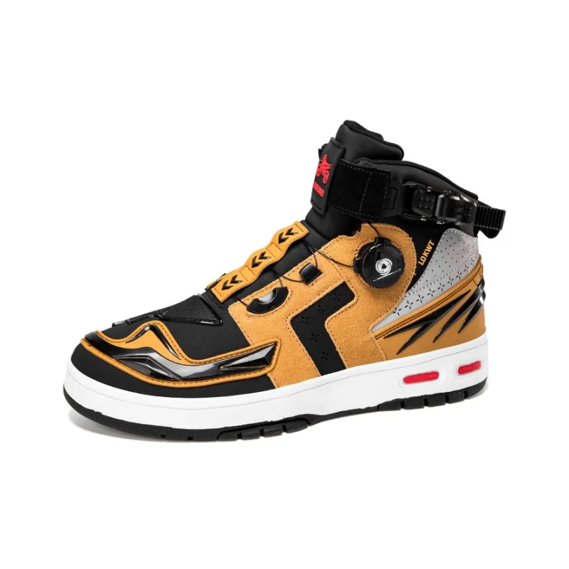 LOKWT Cushioning Anti-Slip Wear-Resistant Water-Resistant Impact-Resistant Mid-Top Cycling Shoes Unisex-10