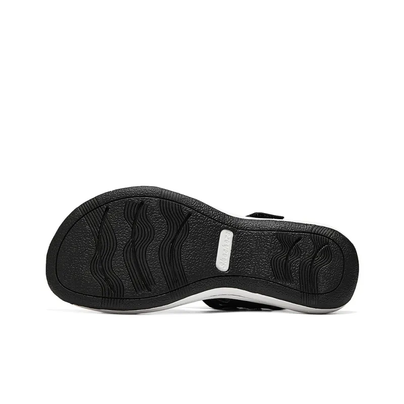 Skechers Modern Comfort Beach Sandals Women's Black-4