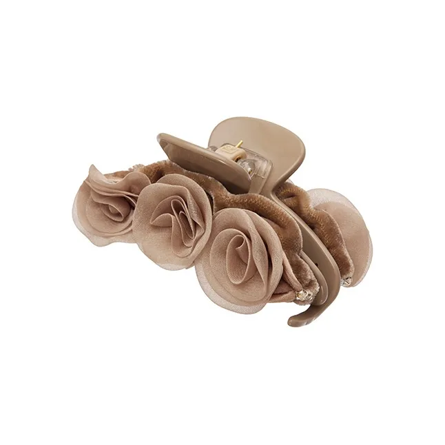 ALEXANDRE DE PARIS Viscose, Silk Medium Size Claw Clip Hair Accessory Headpiece Women's-11