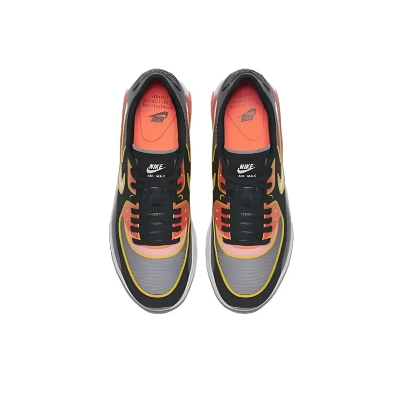 Nike Air Max 90 Ultra 2.0 Si Cool Grey Total Crimson Women's-3