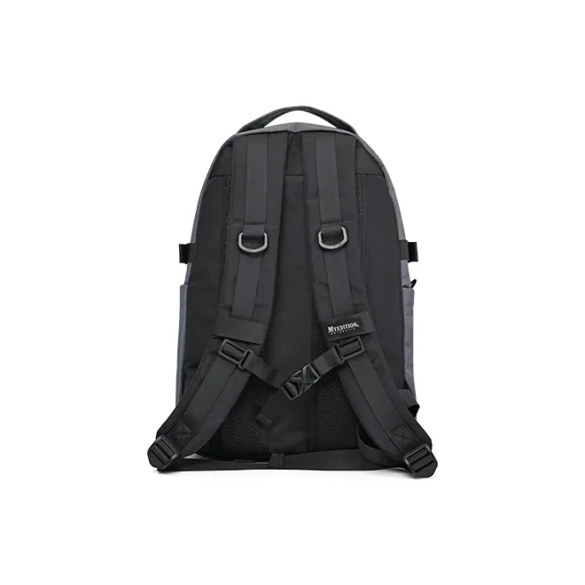 MYEDITION Students Backpack Fabric Black/Purple Unisex-13