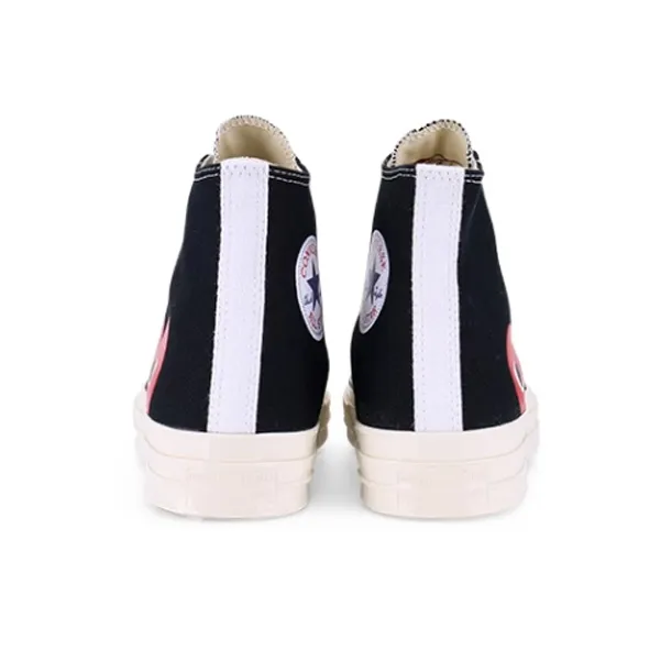 Converse Comme Des Garçons Play X Chuck Taylor All Star High 'Black'-2