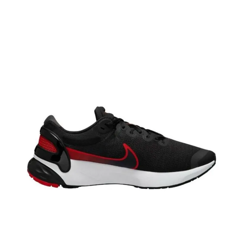 Nike Renew Run 3 White Black Red-1