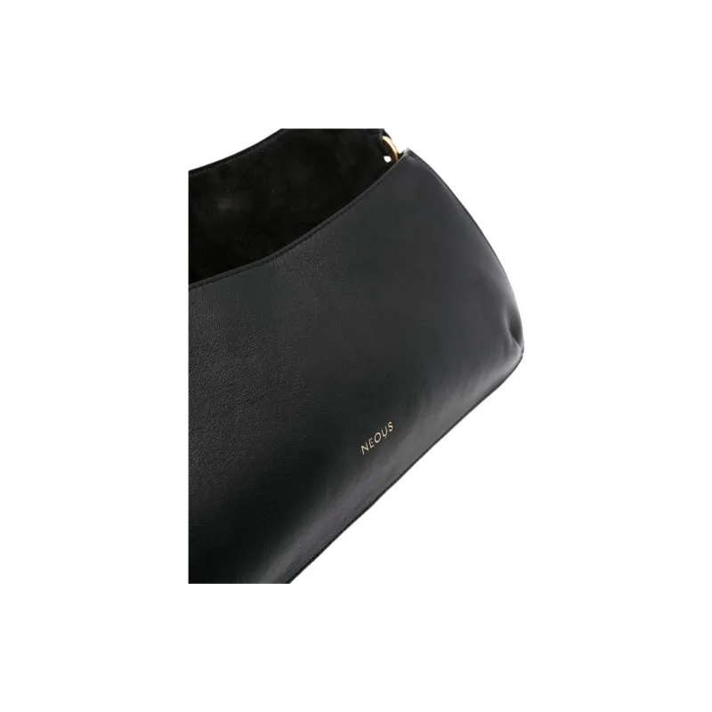 NEOUS Calfskin Handbag Shoulder Bag Women's Black-2