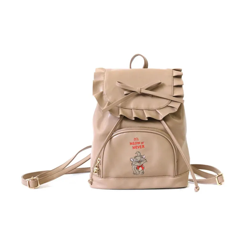 Disney Synthetic Leather Backpack Mini Women's Light Brown-0