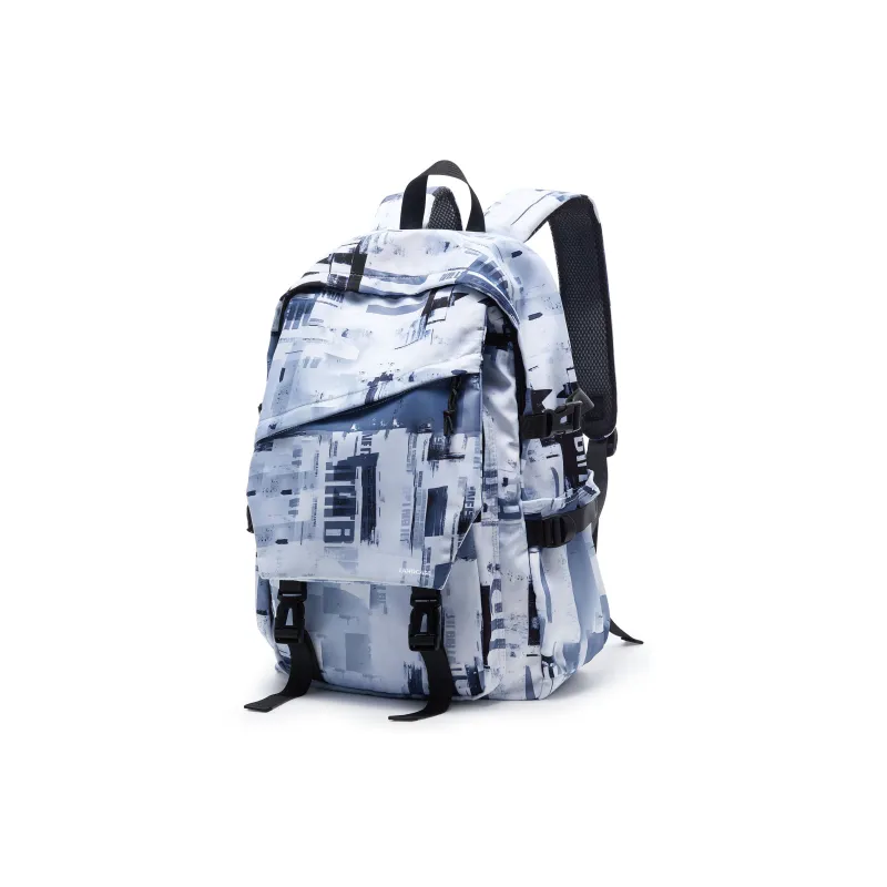 LANDCASE Fabric Backpack Laptop Bag Commute Backpack Regular Unisex Multicolor-36