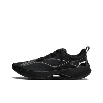 LiNing Super Light 21 Anti-Slip And Wear-Resistant Breathable Low-Top Running Shoes Men's Black