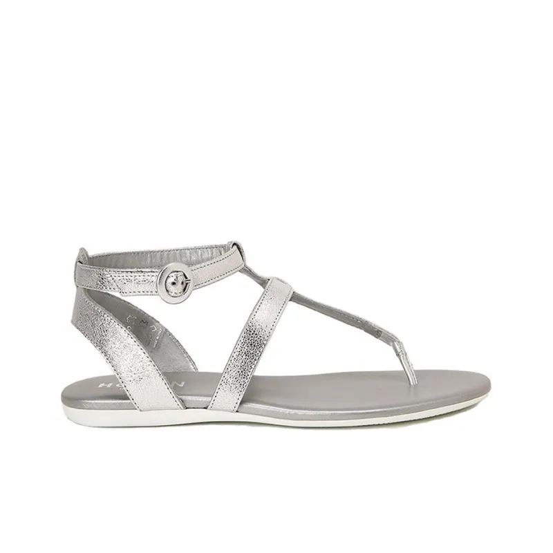 HOGAN Valencia Strap Sandals Women's Silver-1