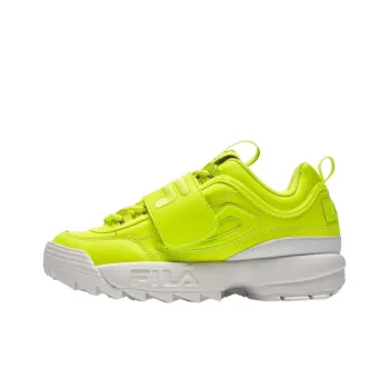FILA Women's Disruptor 2 Applique 'Safety Yellow'