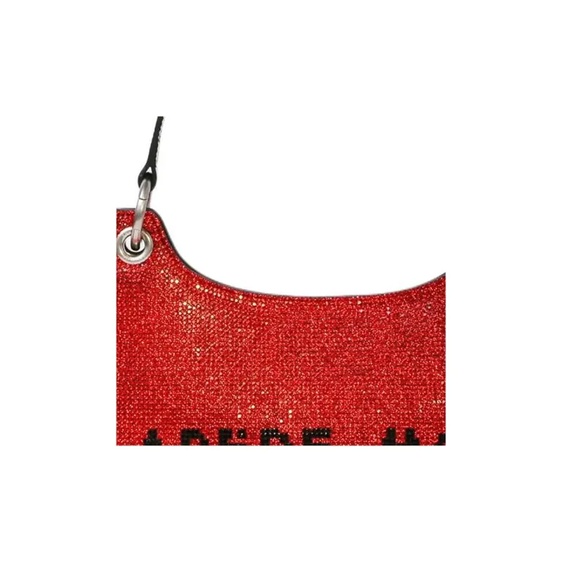 APEDE MOD Artificial Leather One Shoulder Handbag Women's Red-1