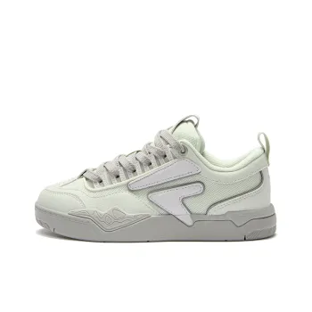 FILA FUSION Nollie Low Top Skateboard Shoes Women's Green Gray