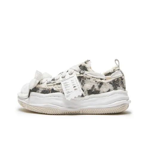 MQMS Skateboard Shoes Unisex Low-Top White