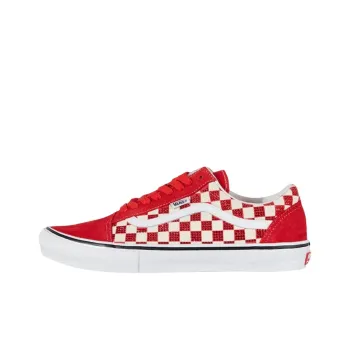 Old Skool Supreme X Swarovski X Skate Vans 'Red'