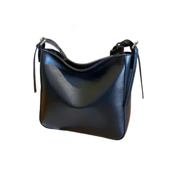 H YXIANG Cow Leather Crossbody Bag, Shoulder Bag Regular Women's Black/Brown/Green/Caramel