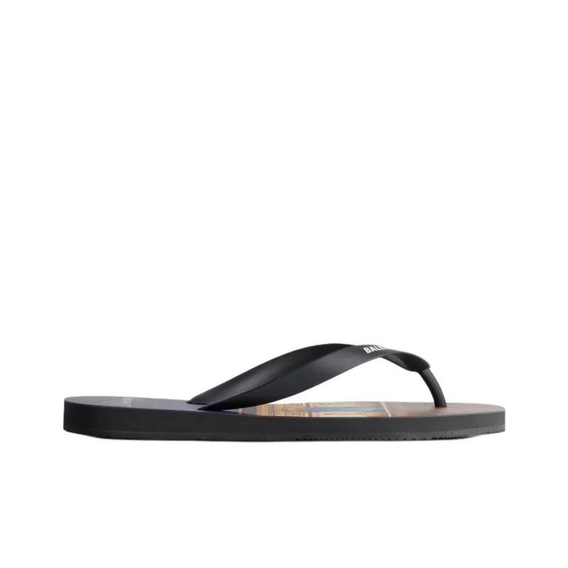 Balenciaga Flip Flops Men's Black-1