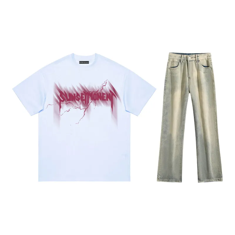 SUNSETMONENT Casual Sportswear Unisex-22
