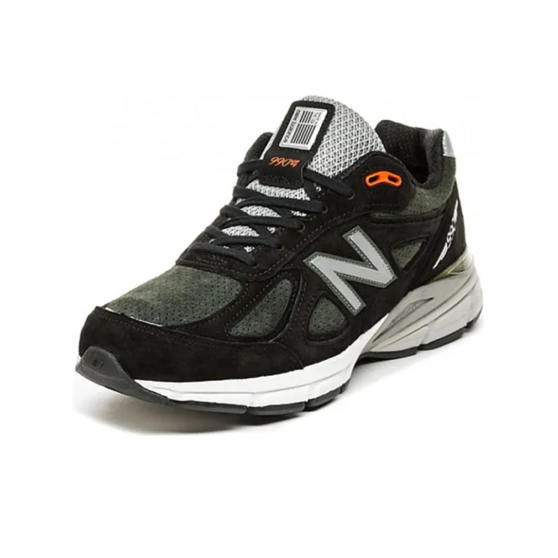 New Balance 990v4 Black Olive Orange-2