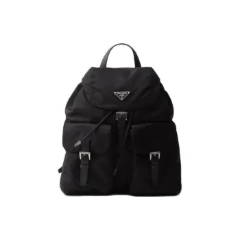 PRADA Recycled Nylon Backpack Men's Black