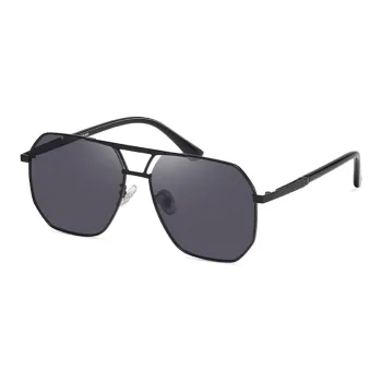 HLA Stainless Steel Aviator Sunglasses Men's