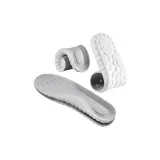 [2 Pack White Gray]Squashy and Bouncy Feeling-No Fatigue after Long Walks